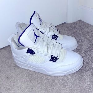 JORDAN 4 METALLIC PURPLES